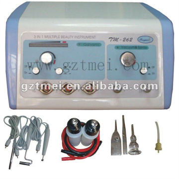 3 in 1 vacuum spray galvanic facial machine